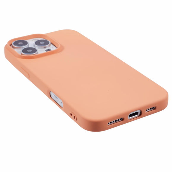 EIDERWOOD iPhone 16 Pro Mat Fleksibel Plastik Cover - Orange