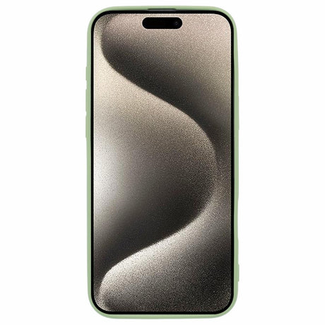 EIDERWOOD iPhone 16 Pro Mat Fleksibel Plastik Cover - Lysegrøn
