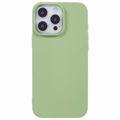 EIDERWOOD iPhone 16 Pro Mat Fleksibel Plastik Cover - Lysegrøn