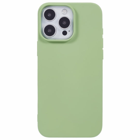 EIDERWOOD iPhone 16 Pro Mat Fleksibel Plastik Cover - Lysegrøn