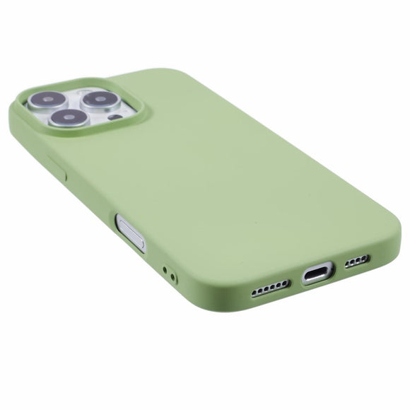 EIDERWOOD iPhone 16 Pro Mat Fleksibel Plastik Cover - Lysegrøn