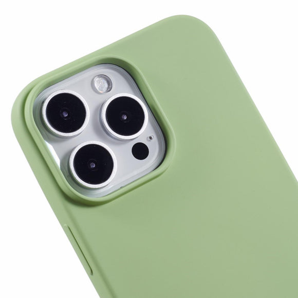 EIDERWOOD iPhone 16 Pro Mat Fleksibel Plastik Cover - Lysegrøn