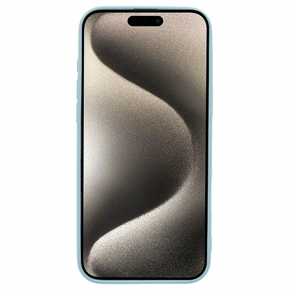EIDERWOOD iPhone 16 Pro Mat Fleksibel Plastik Cover - Lyseblå