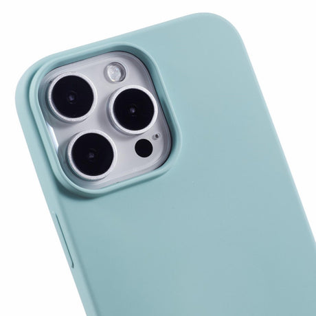 EIDERWOOD iPhone 16 Pro Mat Fleksibel Plastik Cover - Lyseblå