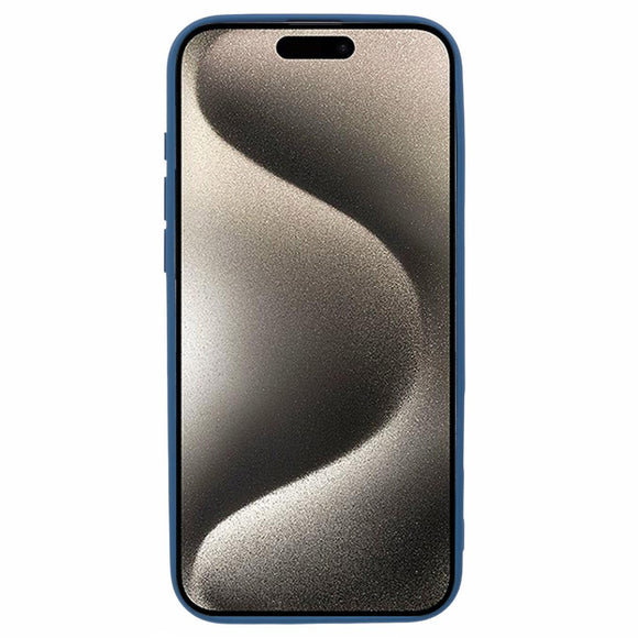 EIDERWOOD iPhone 16 Pro Mat Fleksibel Plastik Cover - Blå