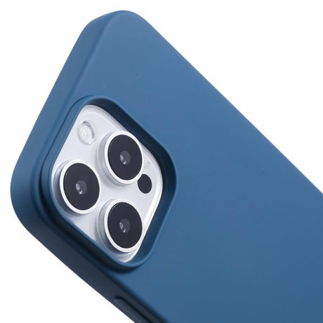 EIDERWOOD iPhone 16 Pro Mat Fleksibel Plastik Cover - Blå