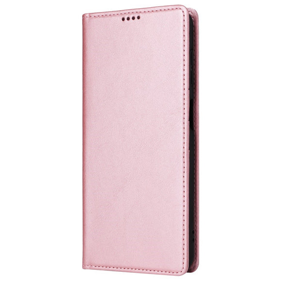 EIDERWOOD Samsung Galaxy A13 (4G/5G) / A04s / M13 Kunstlæder Flip Cover m. Kortholder & Ståfunktion - Lyserød