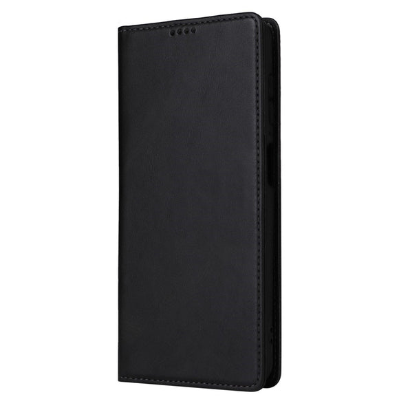 EIDERWOOD Samsung Galaxy A13 (4G/5G) / A04s / M13 Kunstlæder Flip Cover m. Kortholder & Ståfunktion - Sort