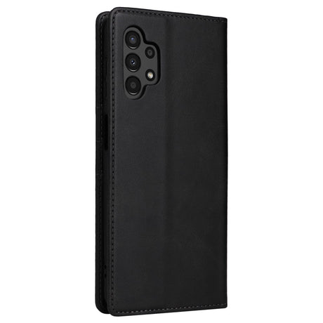 EIDERWOOD Samsung Galaxy A13 (4G/5G) / A04s / M13 Kunstlæder Flip Cover m. Kortholder & Ståfunktion - Sort