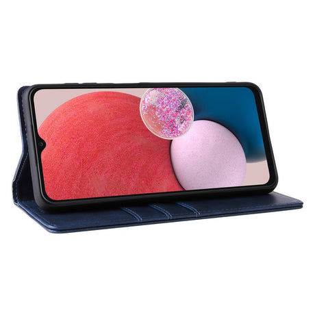 EIDERWOOD Samsung Galaxy A13 (4G/5G) / A04s / M13 Kunstlæder Flip Cover m. Kortholder & Ståfunktion - Mørkeblå