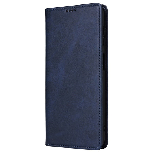 EIDERWOOD Samsung Galaxy A13 (4G/5G) / A04s / M13 Kunstlæder Flip Cover m. Kortholder & Ståfunktion - Mørkeblå