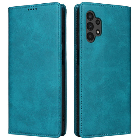 EIDERWOOD Samsung Galaxy A13 (4G/5G) / A04s / M13 Kunstlæder Flip Cover m. Kortholder & Ståfunktion - Blå