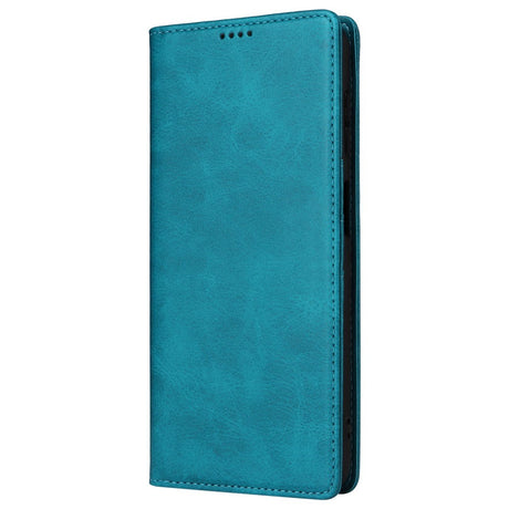 EIDERWOOD Samsung Galaxy A13 (4G/5G) / A04s / M13 Kunstlæder Flip Cover m. Kortholder & Ståfunktion - Blå