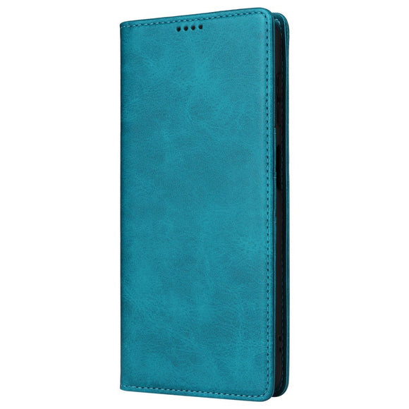EIDERWOOD Samsung Galaxy A13 (4G/5G) / A04s / M13 Kunstlæder Flip Cover m. Kortholder & Ståfunktion - Blå