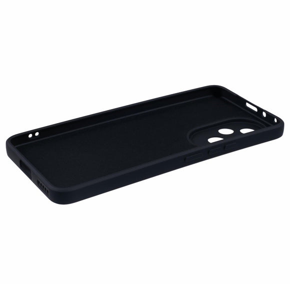 EIDERWOOD Honor 200 5G Case – Fleksibelt Plast Cover med Fiberforing og Præcis Kameraudskæring - Sort