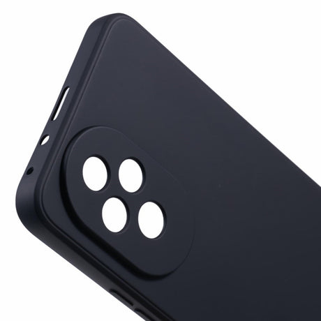 EIDERWOOD Honor 200 5G Case – Fleksibelt Plast Cover med Fiberforing og Præcis Kameraudskæring - Sort