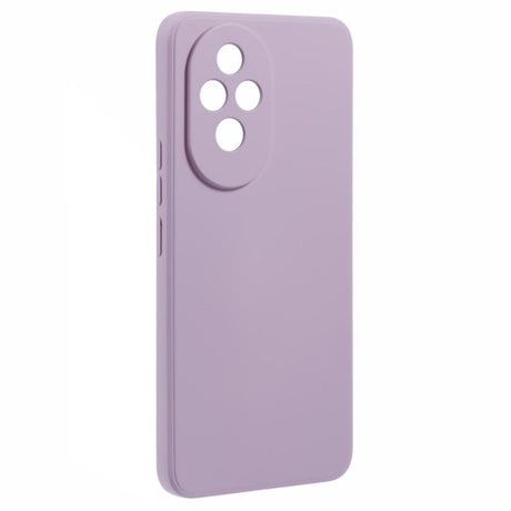 EIDERWOOD Honor 200 5G Case – Fleksibelt Plast Cover med Fiberforing og Præcis Kameraudskæring - Lilla