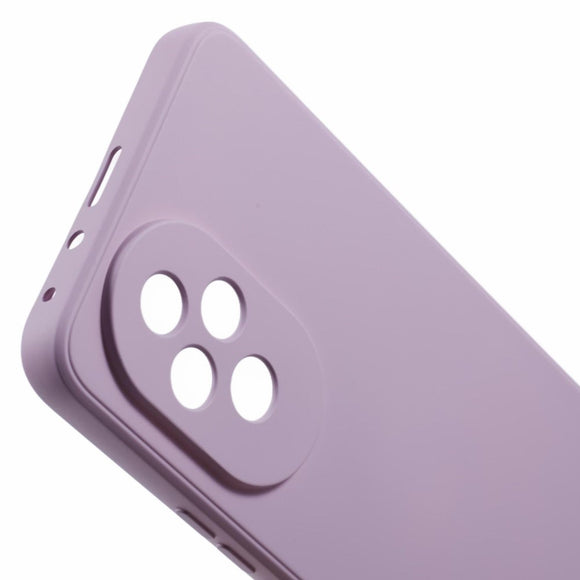 EIDERWOOD Honor 200 5G Case – Fleksibelt Plast Cover med Fiberforing og Præcis Kameraudskæring - Lilla