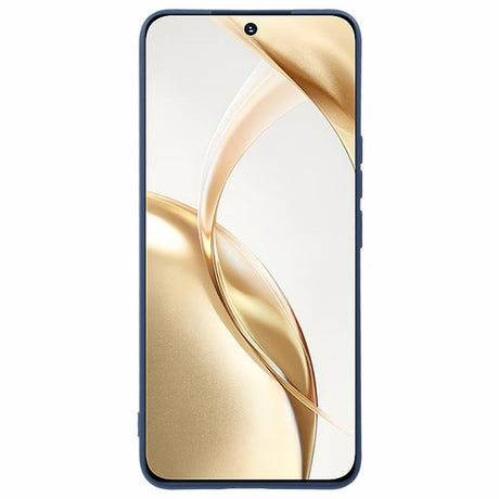 EIDERWOOD Honor 200 5G Case – Fleksibelt Plast Cover med Fiberforing og Præcis Kameraudskæring - Mørkeblå