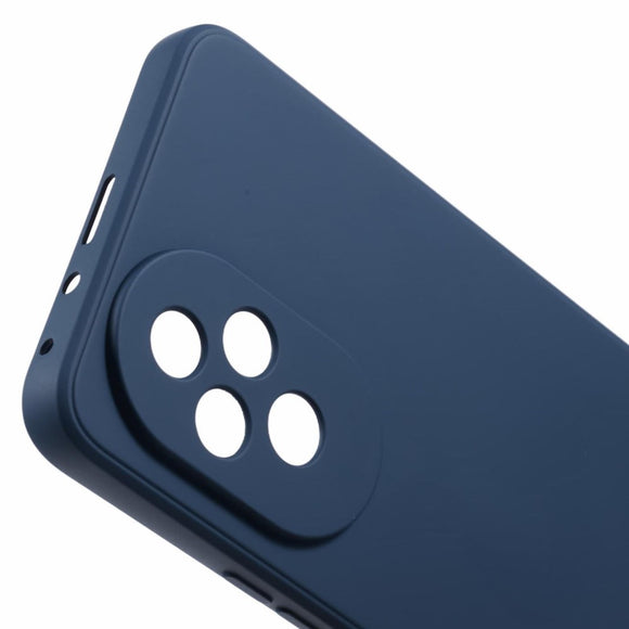EIDERWOOD Honor 200 5G Case – Fleksibelt Plast Cover med Fiberforing og Præcis Kameraudskæring - Mørkeblå