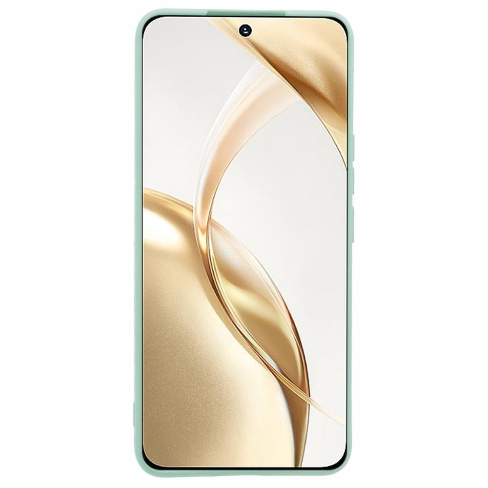 EIDERWOOD Honor 200 5G Case – Fleksibelt Plast Cover med Fiberforing og Præcis Kameraudskæring - Turkis