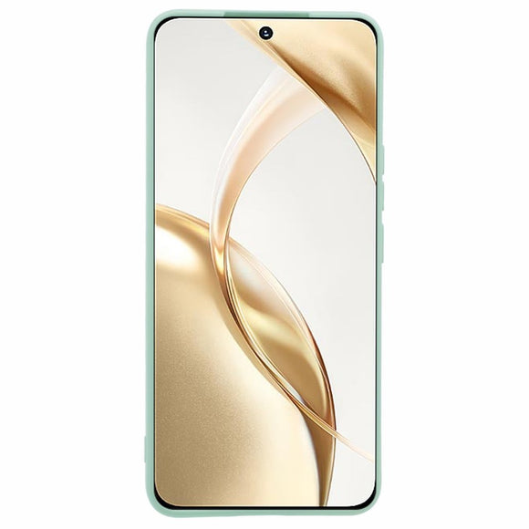 EIDERWOOD Honor 200 5G Case – Fleksibelt Plast Cover med Fiberforing og Præcis Kameraudskæring - Turkis