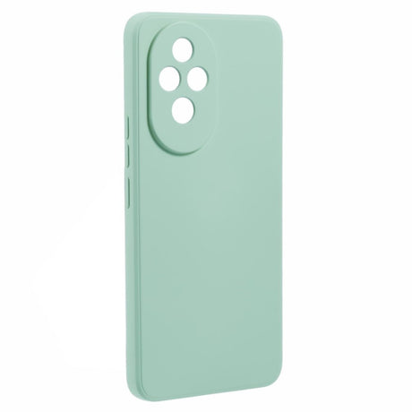 EIDERWOOD Honor 200 5G Case – Fleksibelt Plast Cover med Fiberforing og Præcis Kameraudskæring - Turkis