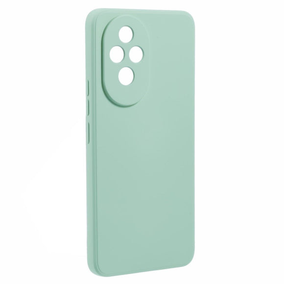 EIDERWOOD Honor 200 5G Case – Fleksibelt Plast Cover med Fiberforing og Præcis Kameraudskæring - Turkis