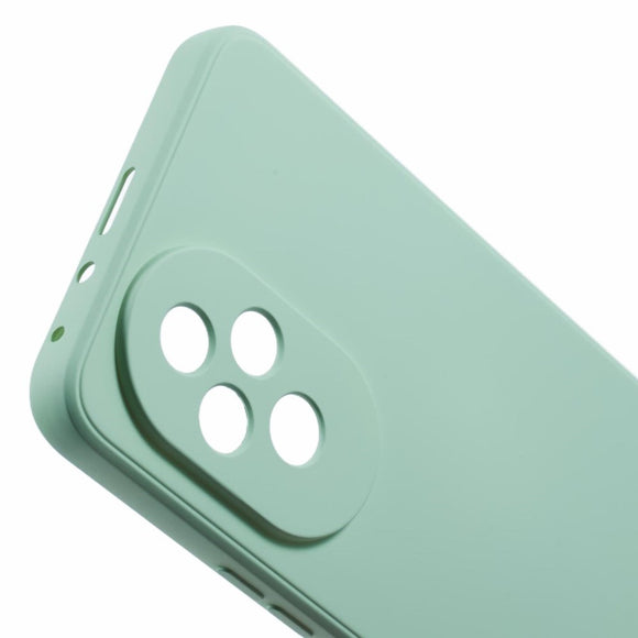 EIDERWOOD Honor 200 5G Case – Fleksibelt Plast Cover med Fiberforing og Præcis Kameraudskæring - Turkis