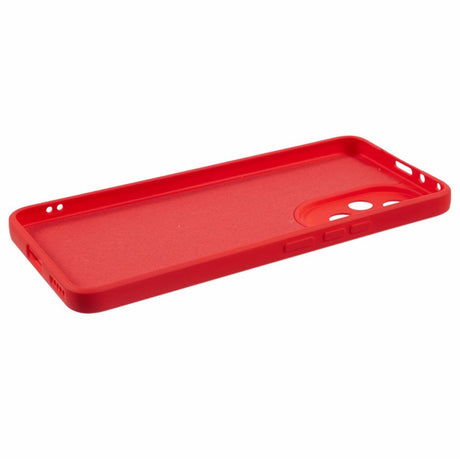 EIDERWOOD Honor 200 5G Case – Fleksibelt Plast Cover med Fiberforing og Præcis Kameraudskæring - Rød