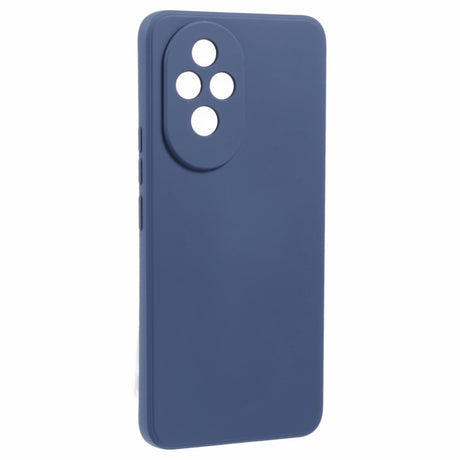 EIDERWOOD Honor 200 5G Case – Fleksibelt Plast Cover med Fiberforing og Præcis Kameraudskæring - Blå