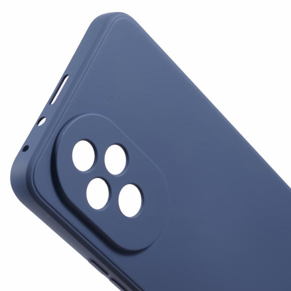 EIDERWOOD Honor 200 5G Case – Fleksibelt Plast Cover med Fiberforing og Præcis Kameraudskæring - Blå