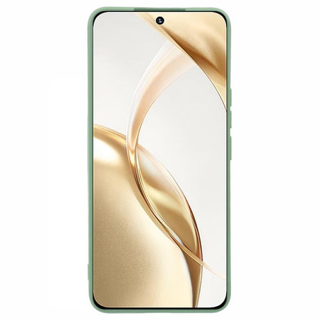 EIDERWOOD Honor 200 5G Case – Fleksibelt Plast Cover med Fiberforing og Præcis Kameraudskæring - Grøn