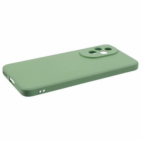 EIDERWOOD Honor 200 5G Case – Fleksibelt Plast Cover med Fiberforing og Præcis Kameraudskæring - Grøn