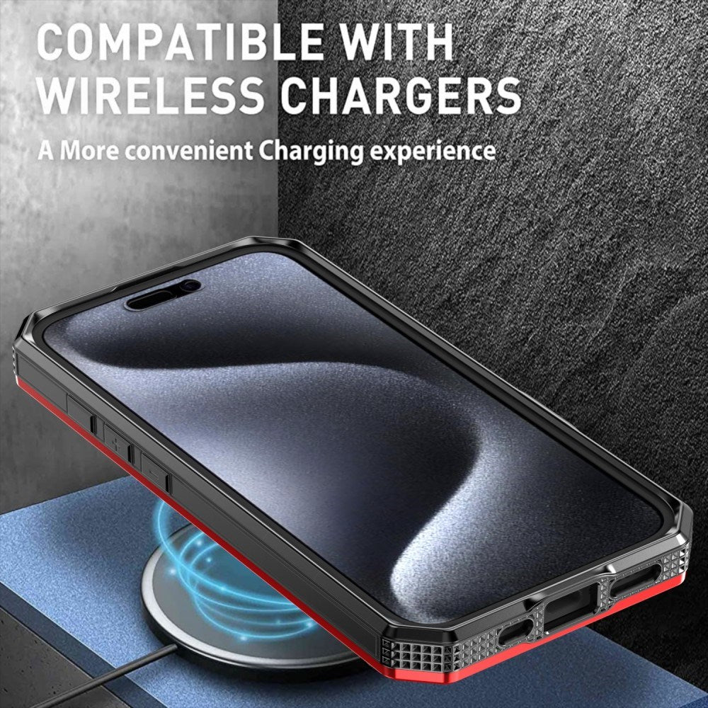 EIDERWOOD iPhone 16 Håndværker Cover m. Magnetisk Kickstand - MagSafe Kompatibel - Lyslilla