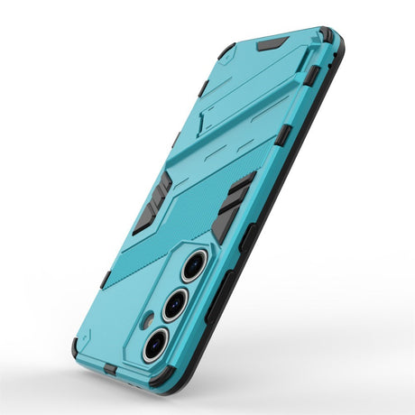 Samsung Galaxy S24 FE Hybrid Cover m. Kickstand - Blå