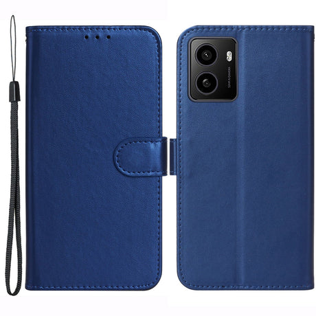 EIDERWOOD HMD Pulse/Pro/Plus Læder Cover m. Pung & Strop - Blå