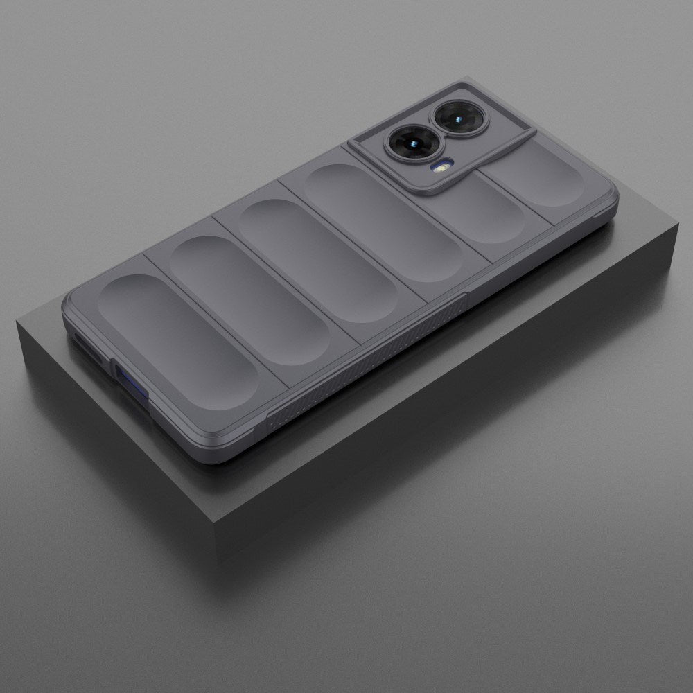 EIDERWOOD Motorola Moto G85 (5G) Fleksibelt Plastik Cover - Grå
