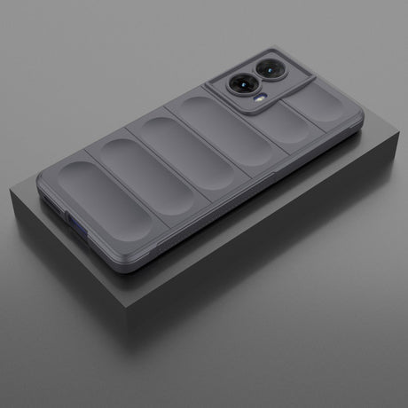 EIDERWOOD Motorola Moto G85 (5G) Fleksibelt Plastik Cover - Grå