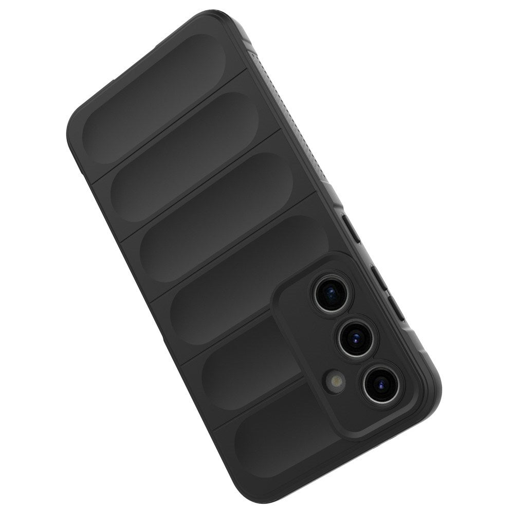 EIDERWOOD Samsung Galaxy S24 FE Fleksibelt Plastik Cover - Sort