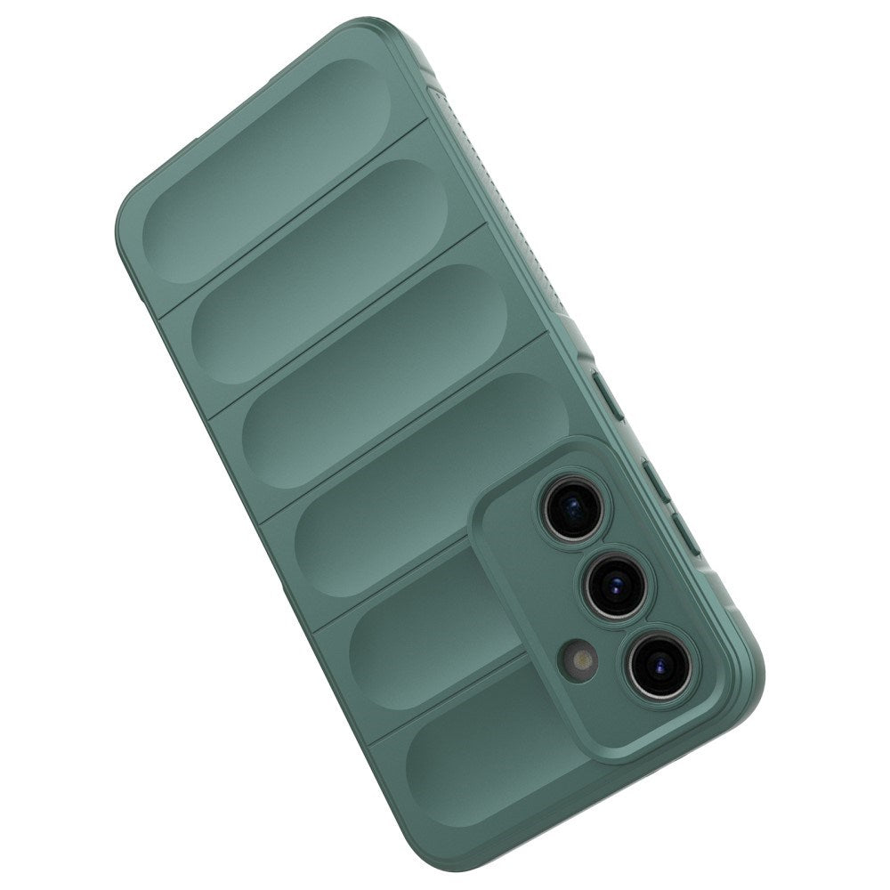 EIDERWOOD Samsung Galaxy S24 FE Fleksibelt Plastik Cover - Grøn
