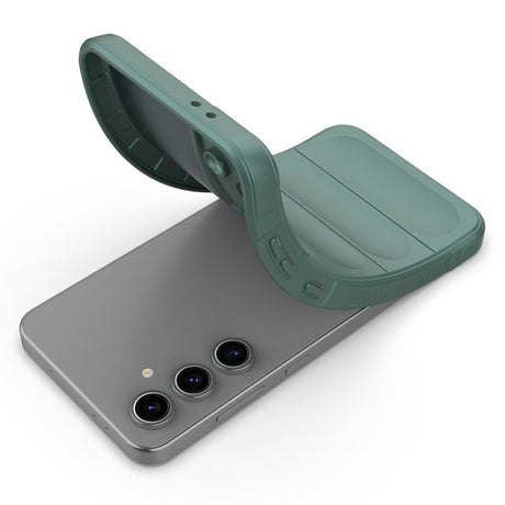 EIDERWOOD Samsung Galaxy S24 FE Fleksibelt Plastik Cover - Grøn