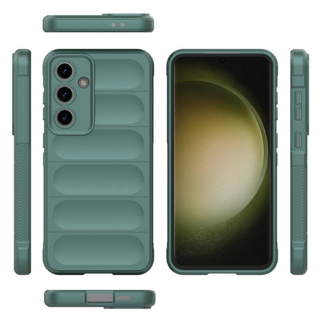EIDERWOOD Samsung Galaxy S24 FE Fleksibelt Plastik Cover - Grøn