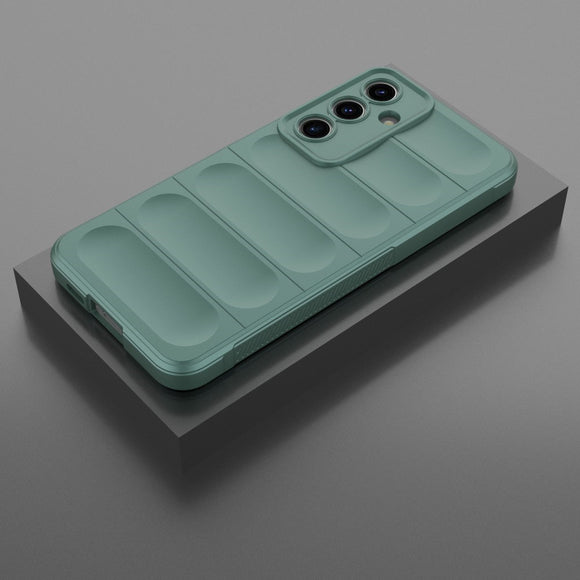 EIDERWOOD Samsung Galaxy S24 FE Fleksibelt Plastik Cover - Grøn