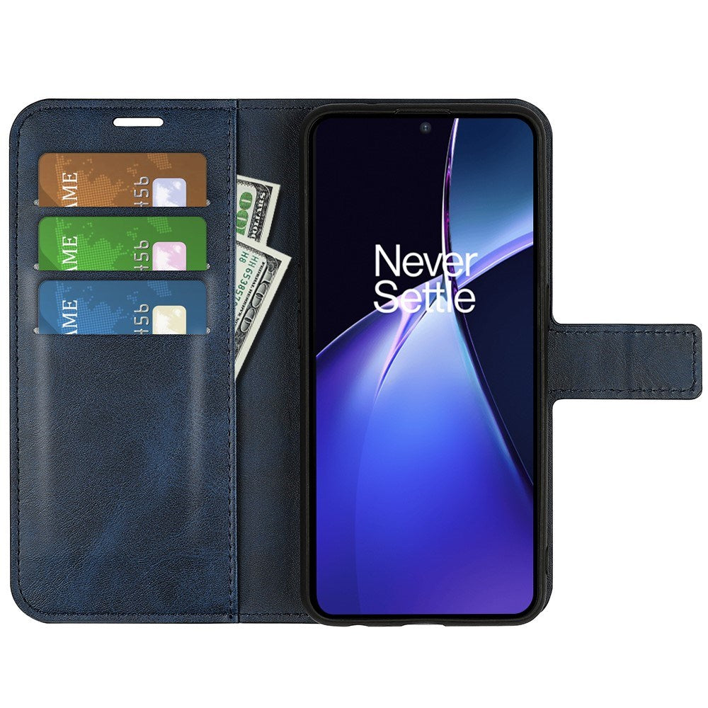 EIDERWOOD OnePlus Nord CE4 Lite (5G) Læder Cover m. Kortholder & Magnetisk Luk - Blå