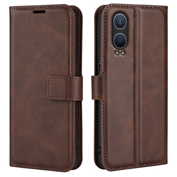 EIDERWOOD OnePlus Nord CE4 Lite (5G) Læder Cover m. Kortholder & Magnetisk Luk - Brun