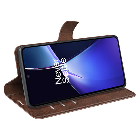 EIDERWOOD OnePlus Nord CE4 Lite (5G) Læder Cover m. Kortholder & Magnetisk Luk - Brun