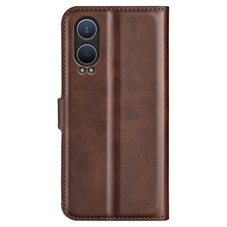 EIDERWOOD OnePlus Nord CE4 Lite (5G) Læder Cover m. Kortholder & Magnetisk Luk - Brun