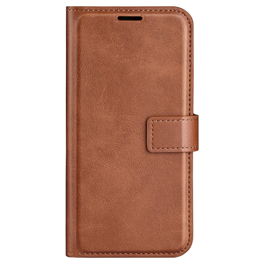 EIDERWOOD OnePlus Nord CE4 Lite (5G) Læder Cover m. Kortholder & Magnetisk Luk - Lysebrun
