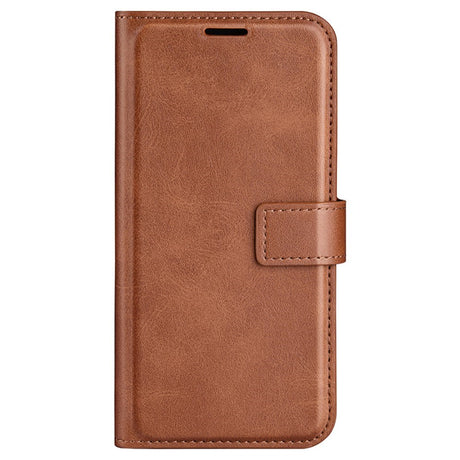 EIDERWOOD OnePlus Nord CE4 Lite (5G) Læder Cover m. Kortholder & Magnetisk Luk - Lysebrun